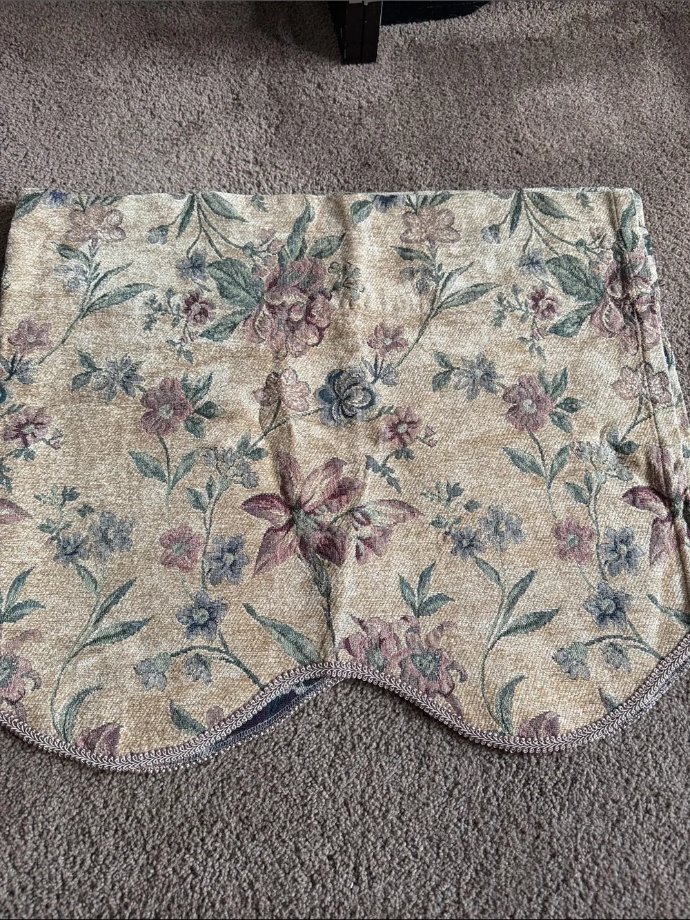 Set of 3 Waverly 52” Valances. EUC